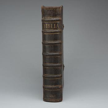 KARL XII:s BIBEL, "Biblia, thet är all then heliga skrift på swensko....", Stockholm 1702-1703.