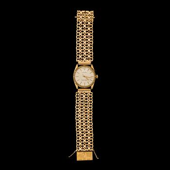 ARMBANDSUR, herr, Rolex Oyster Perpetual, 18 k guld. Vikt inkl urverk ca 120 g.