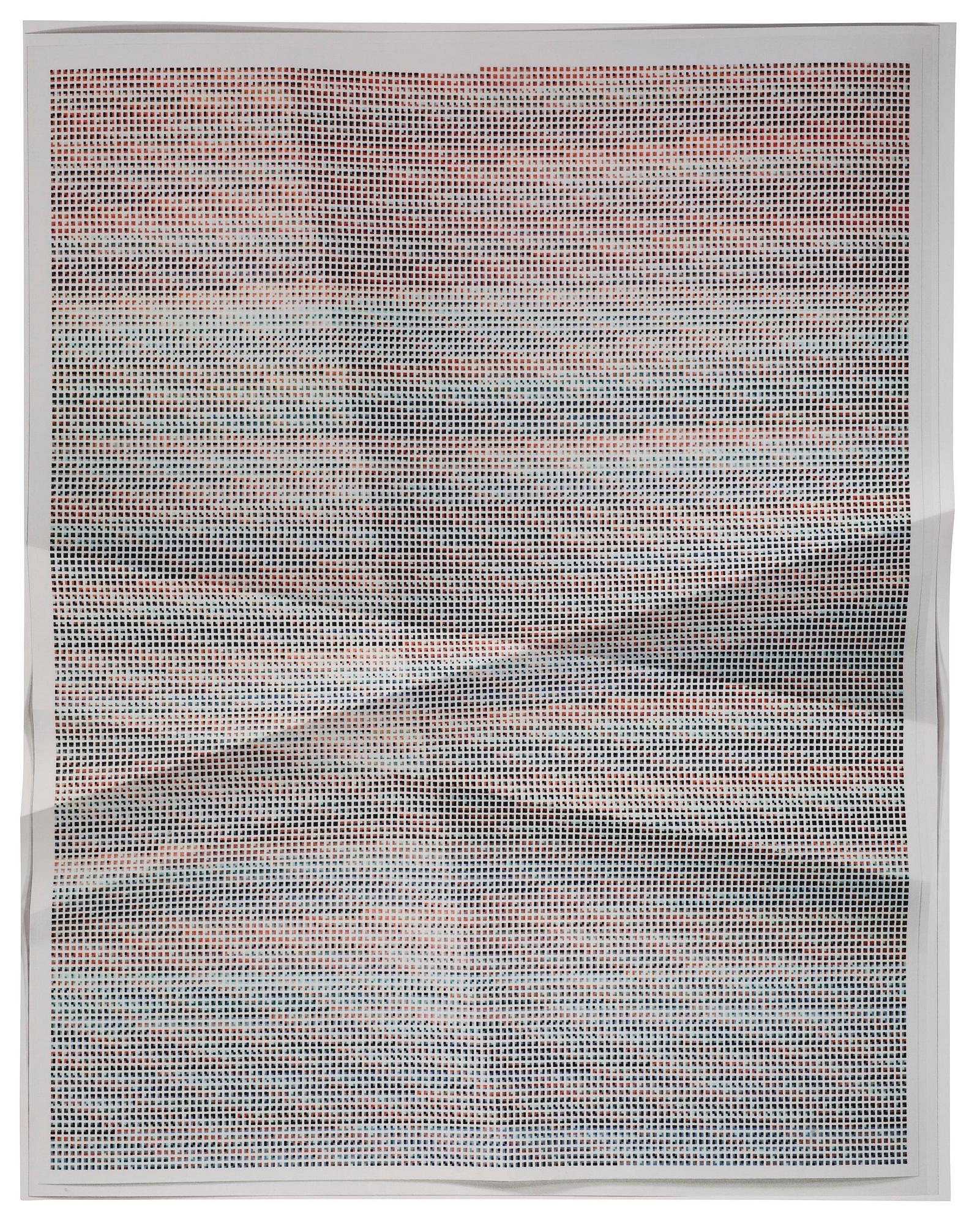 John Houk, "Untitled, 20,735 combinations of a 2x2 grid, 12 colors".
