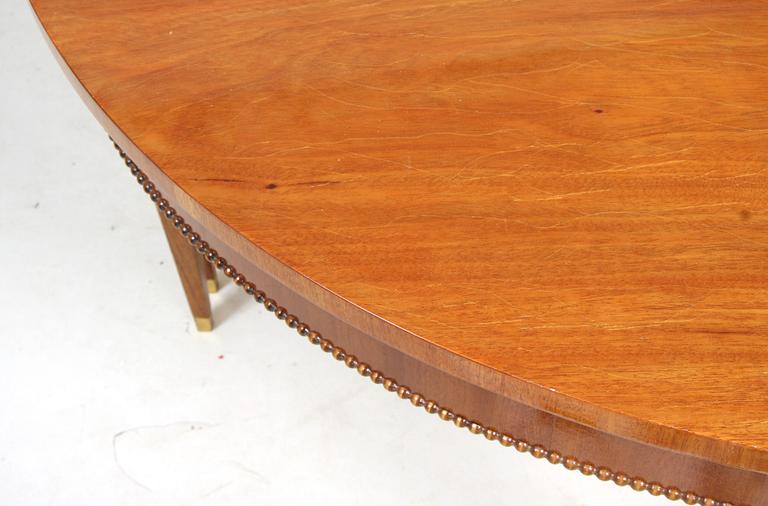 HALVMÅNEBORD, engelsk stil, 1900-tal.