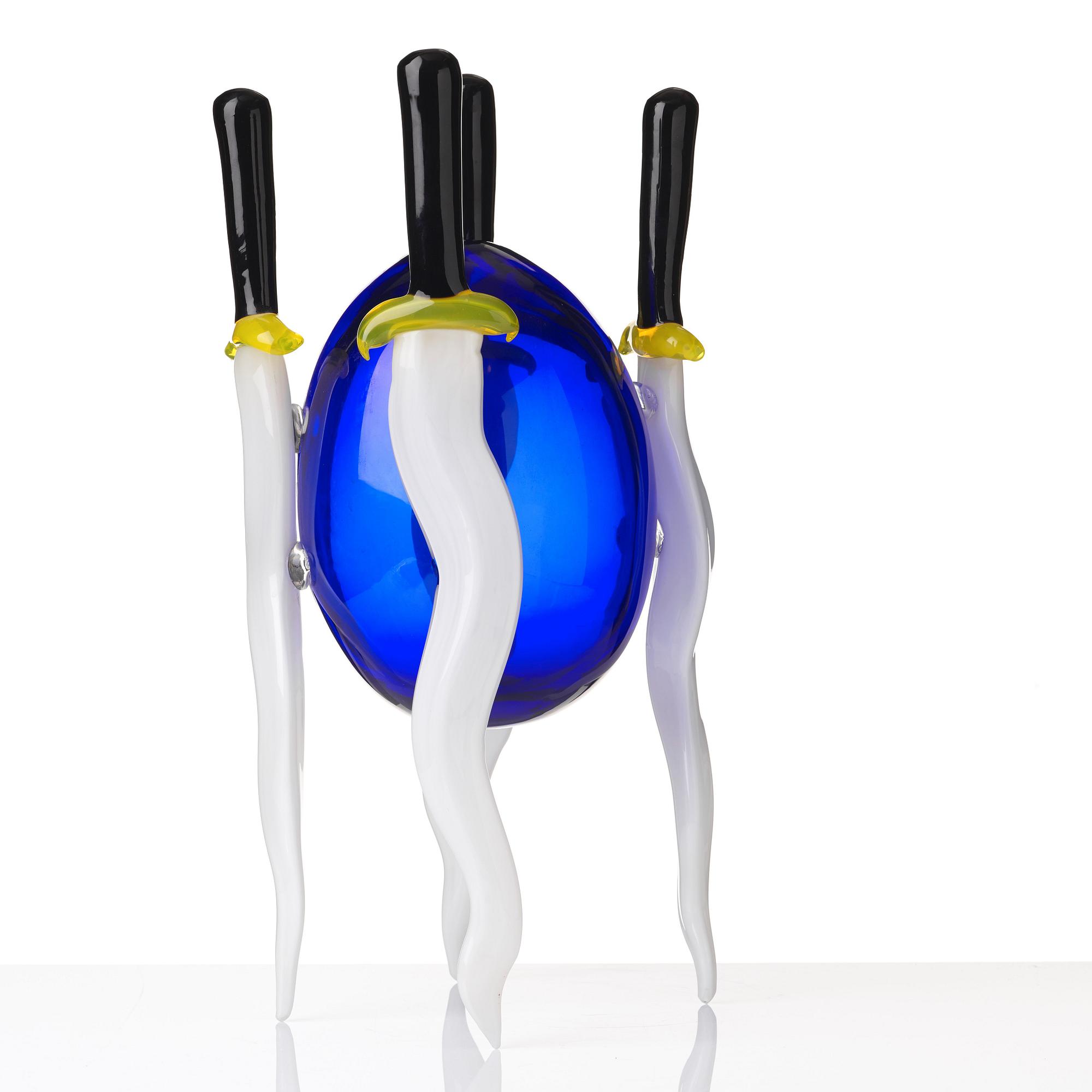 ERNST BILLGREN, a "Lena" glass sculpture, Berengo studio, Italy, ed. 7/29.