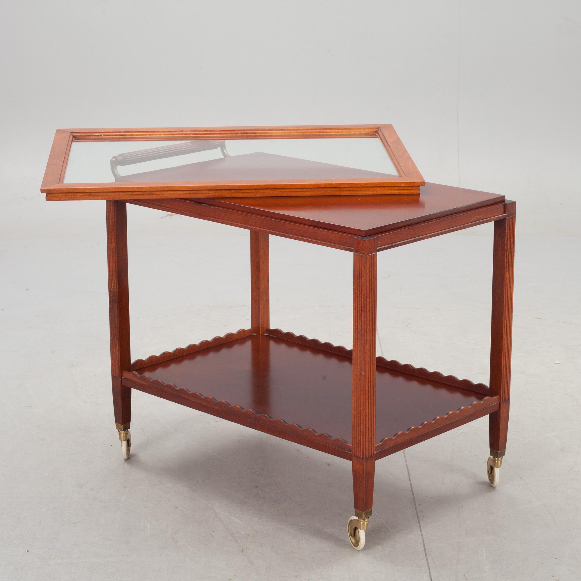 SERVERINGSVAGN, engelsk stil, 1900-tal.