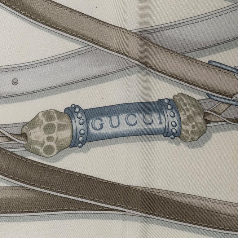 Gucci, a scarf.