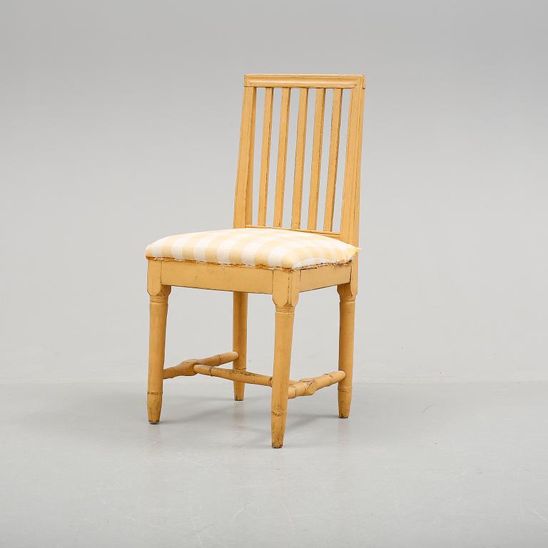 STOL. Gustaviansk, 1700-talets slut.