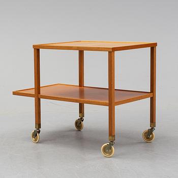 A model 470 mahogany tea trolley by Josef Frank for Firma Svenskt Tenn, designed 1932.