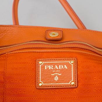 A 2012 Prada bag, made in Italy.