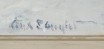 ALEXANDER LANGLET, olja på duk, signerad.