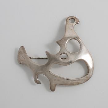 FRANK JUHLS, Kautokeino, Norge, a brooch.