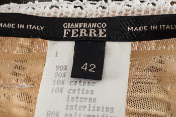 BUSTIER SAMT SPETSBYXOR, Gianfranco Ferre.