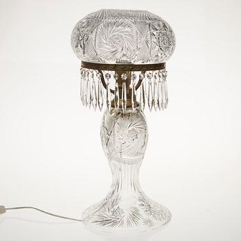 BORDSLAMPA, 1900-talets senare hälft.
