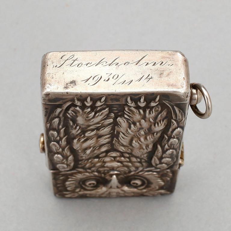 TÄNDARE, silver, 1900-talets början.