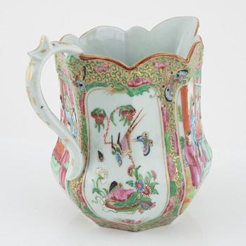 Kanna, porslin. Qingdynastin, Kanton, sent 1800-tal.