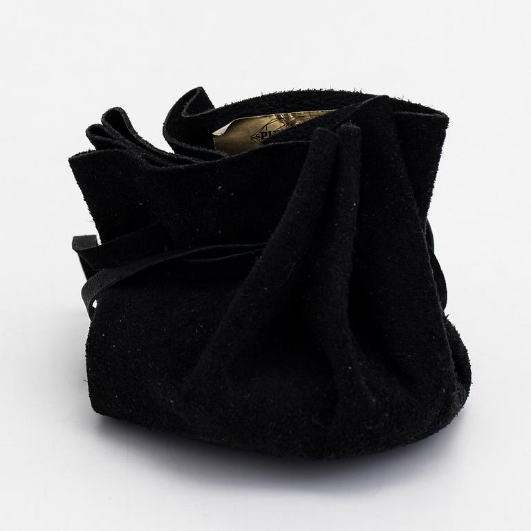 Björn Weckström, a pair of 14K gold and cultured pearl earrings 'Tundra flower' for Lapponia.