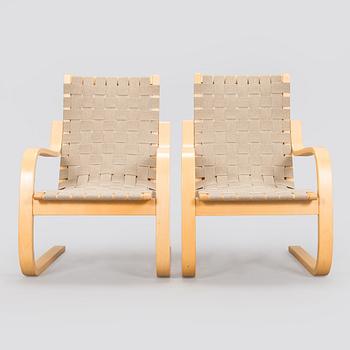 Alvar Aalto, nojatuolipari malli 406 Artek 1970-luku.
