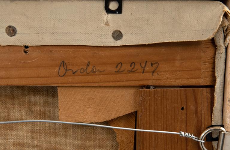 Helmer Osslund, Northern Swedish river landscape.