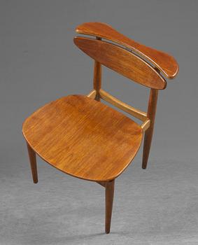 FINN JUHL, stol, Bovirke, Danmark 1950-60-tal.