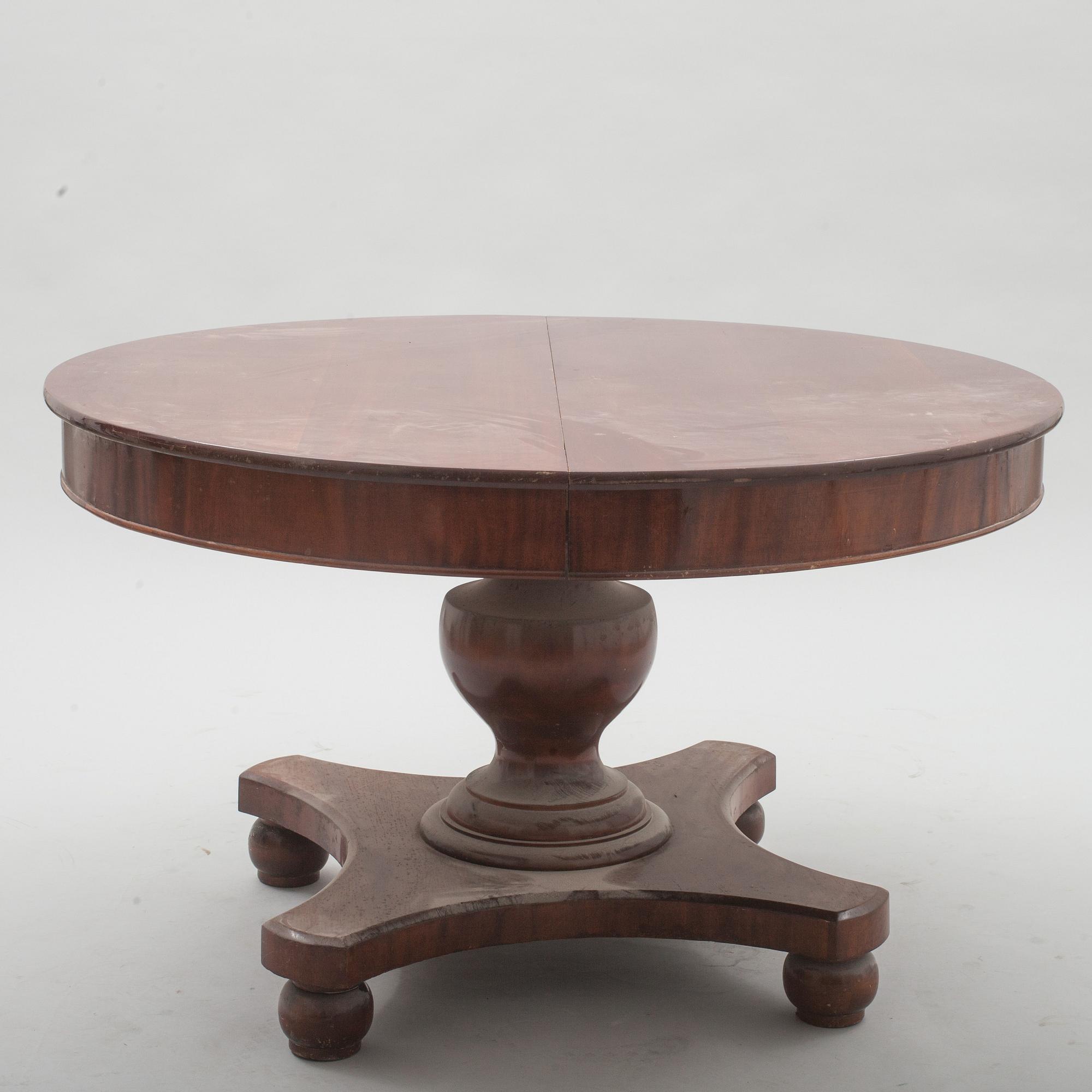 MATSALSBORD, 1800-talets mitt.