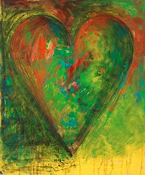 412. Jim Dine, "Green Moon".