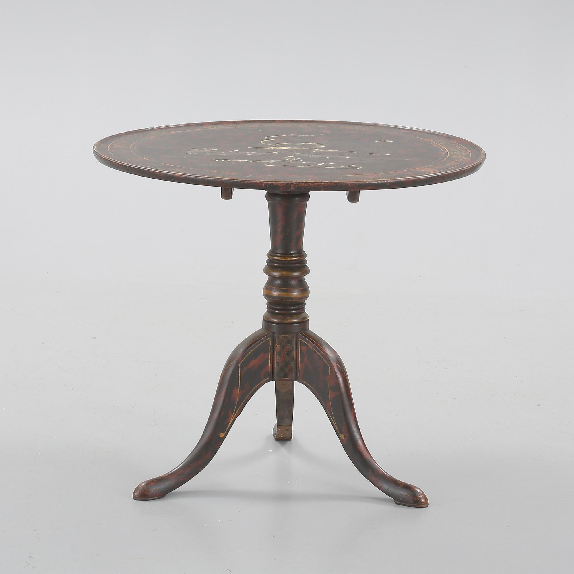 FÄLLBORD, England, 1700/1800-tal.