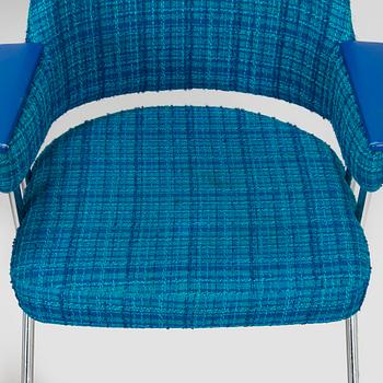 Nojatuoleja, 6 kpl, valmistaja Merva 1970-luku.