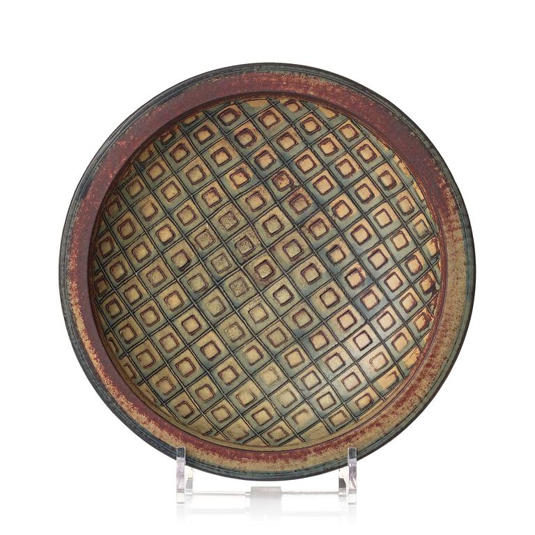 Wilhelm Kåge, a Farsta stoneware bowl, Gustavsberg Studio 1946.