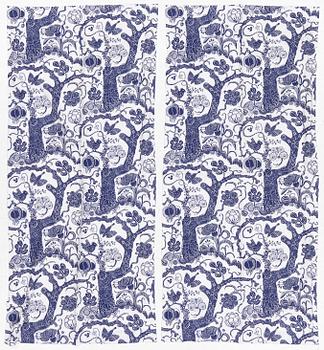 Josef Frank, curtains, a pair, "Jungle", Svenskt Tenn.