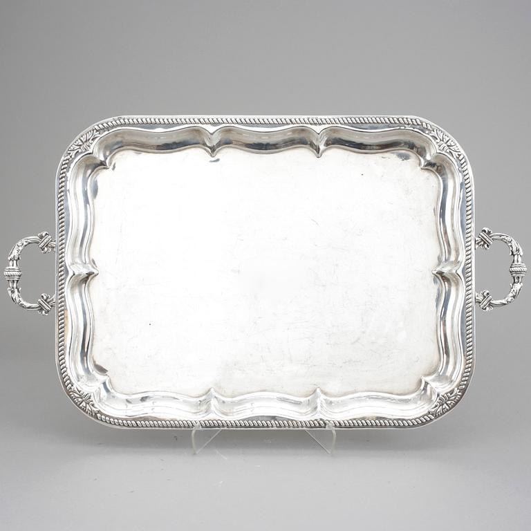 BRICKA, nysilver, tidigt 1900-tal.