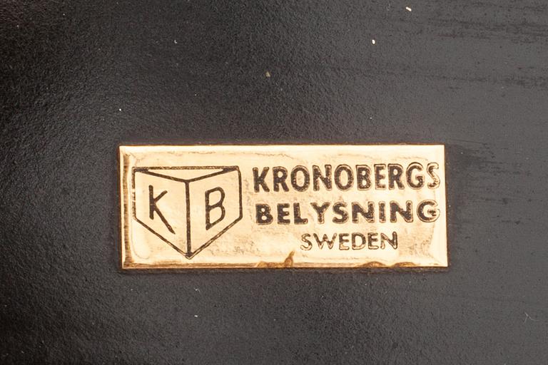 TAKLAMPA, Mac Hegerup för Kronobergs Belysning. 1900-talets andra hälft.