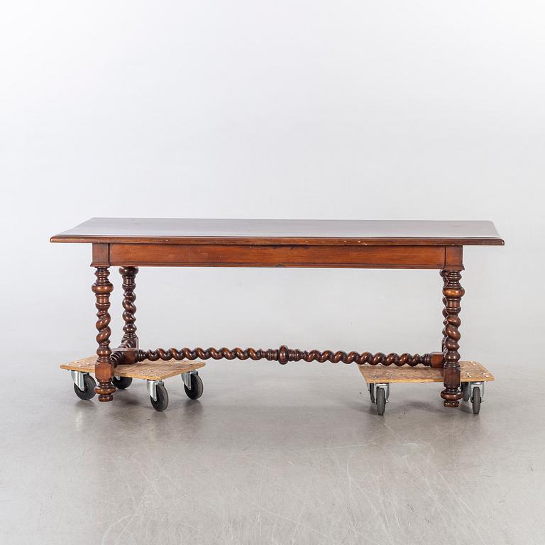 A BAROQUE STYLE TABLE CA 1900.