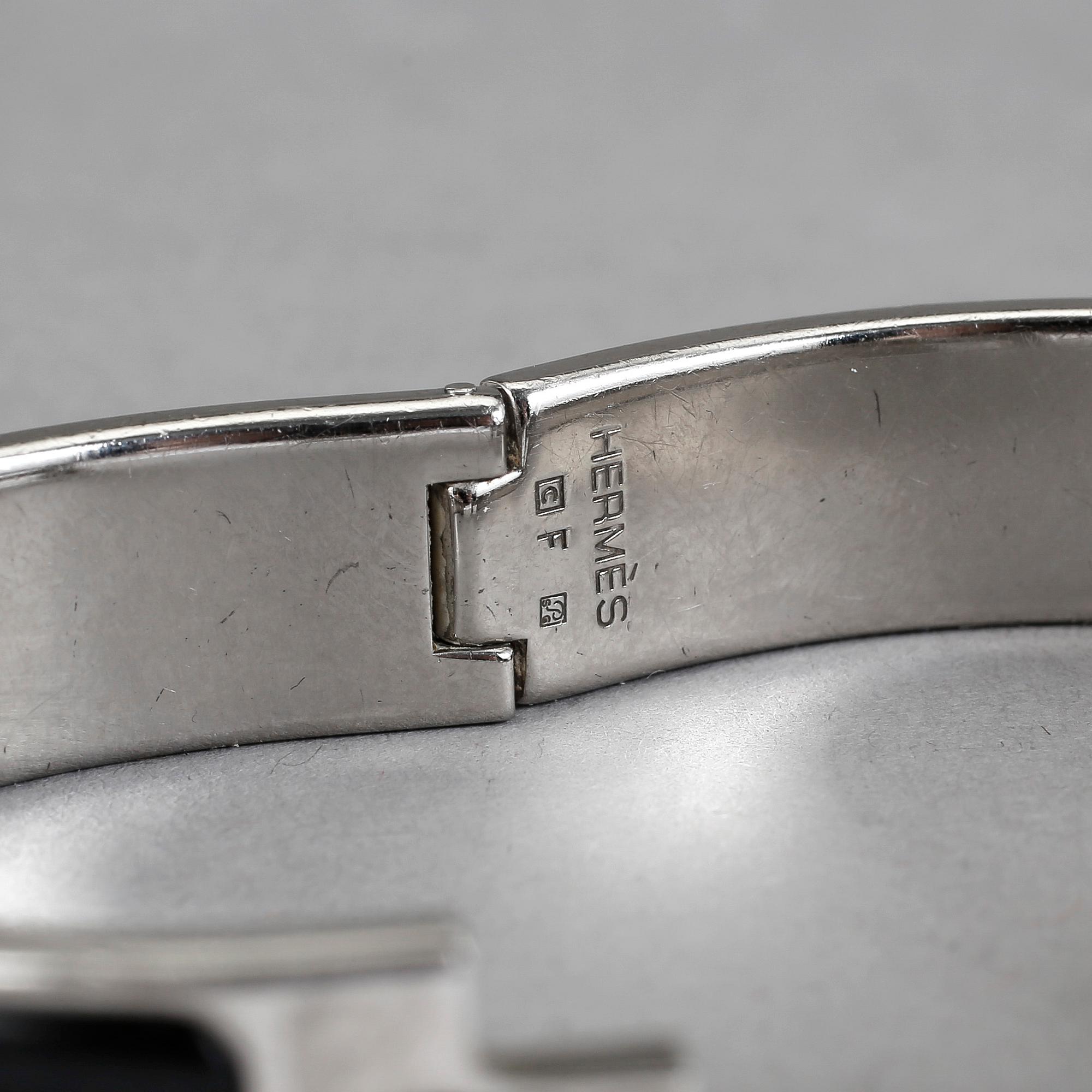 ARMBAND, "Clic H", Hermès.