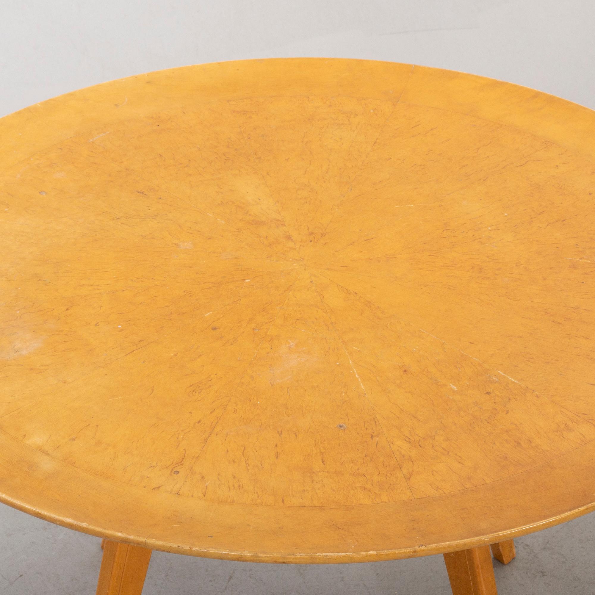 A COFFEE TABLE FROM NORDISKA KOMPANIET MID 20TH CENTURY.