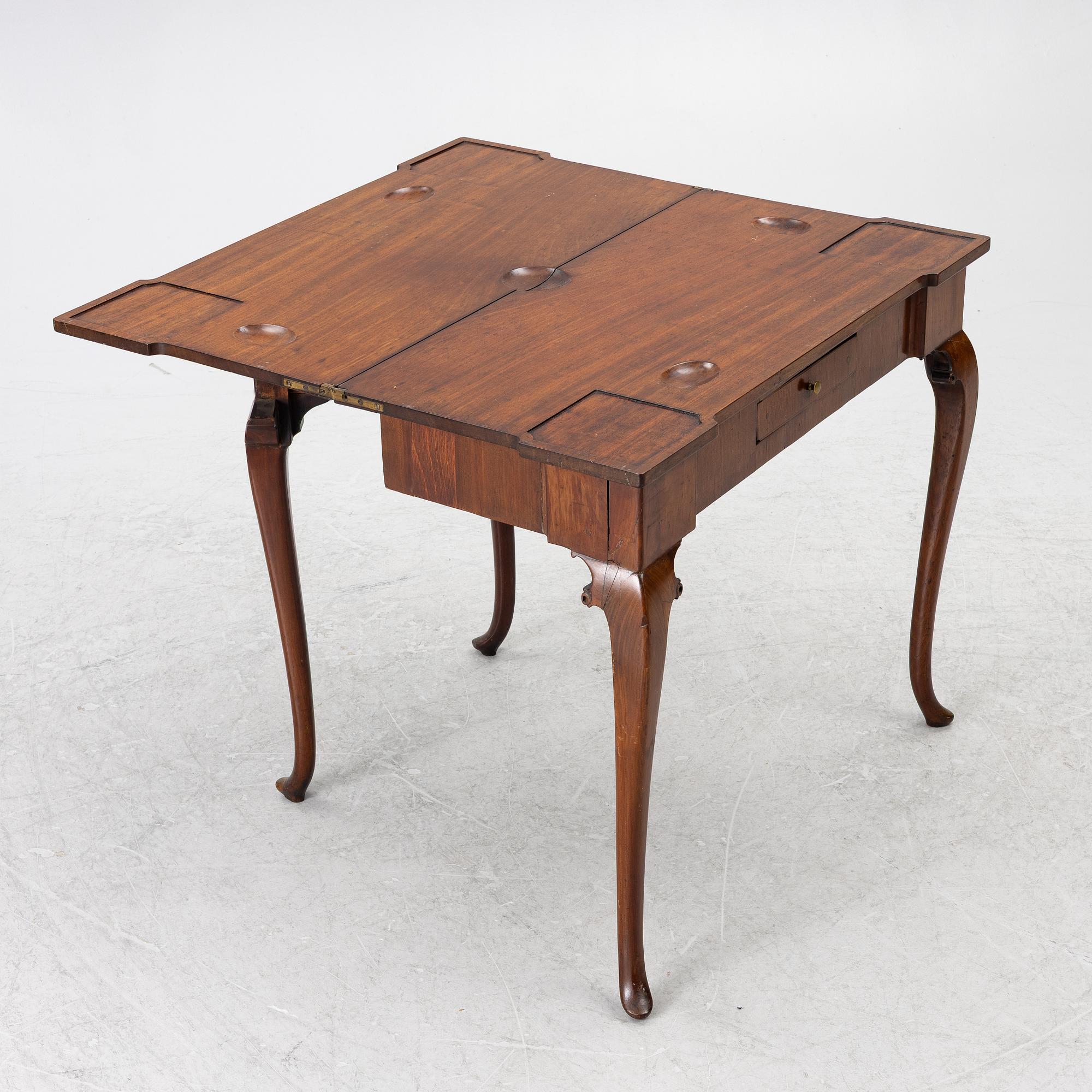 Spelbord, England, 1700-tal.