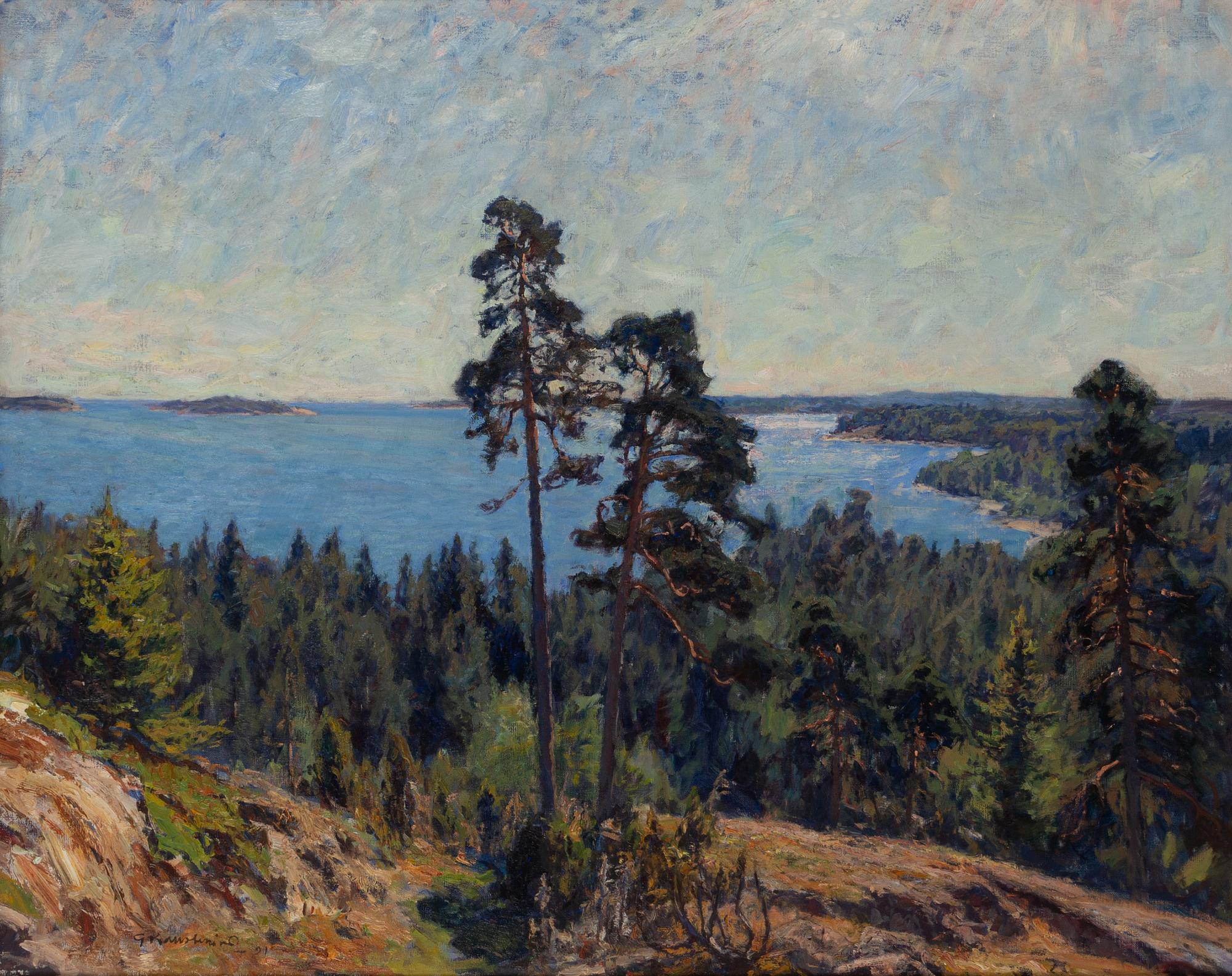 Gottfrid Kallstenius, Solbelysta tallar.
