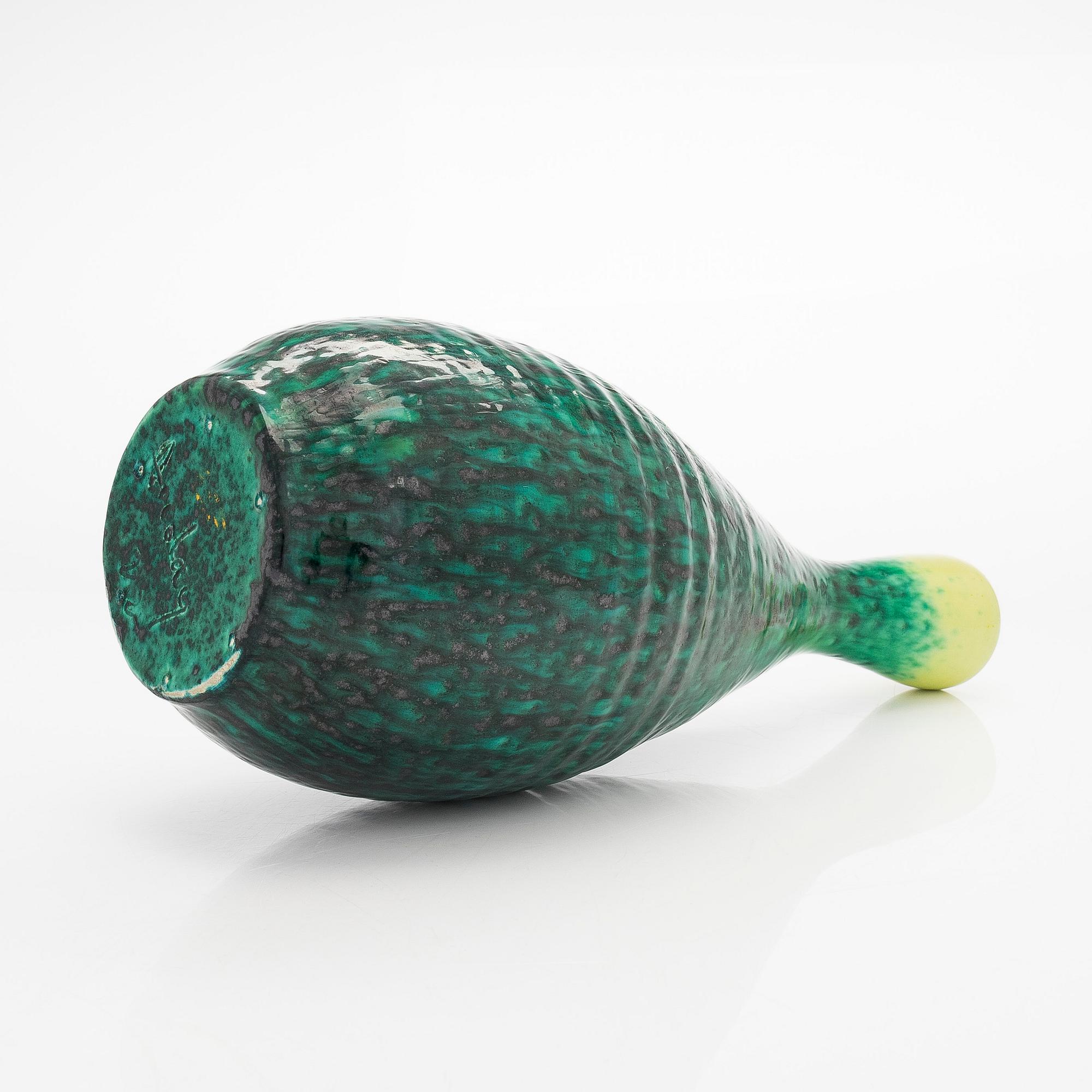 A 1950s Les Potiers d’Accolay stoneware vase, France.