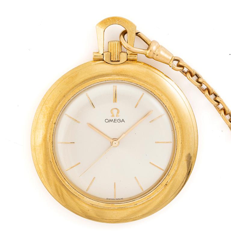 Omega, dress pocket watch, 42.5 mm.