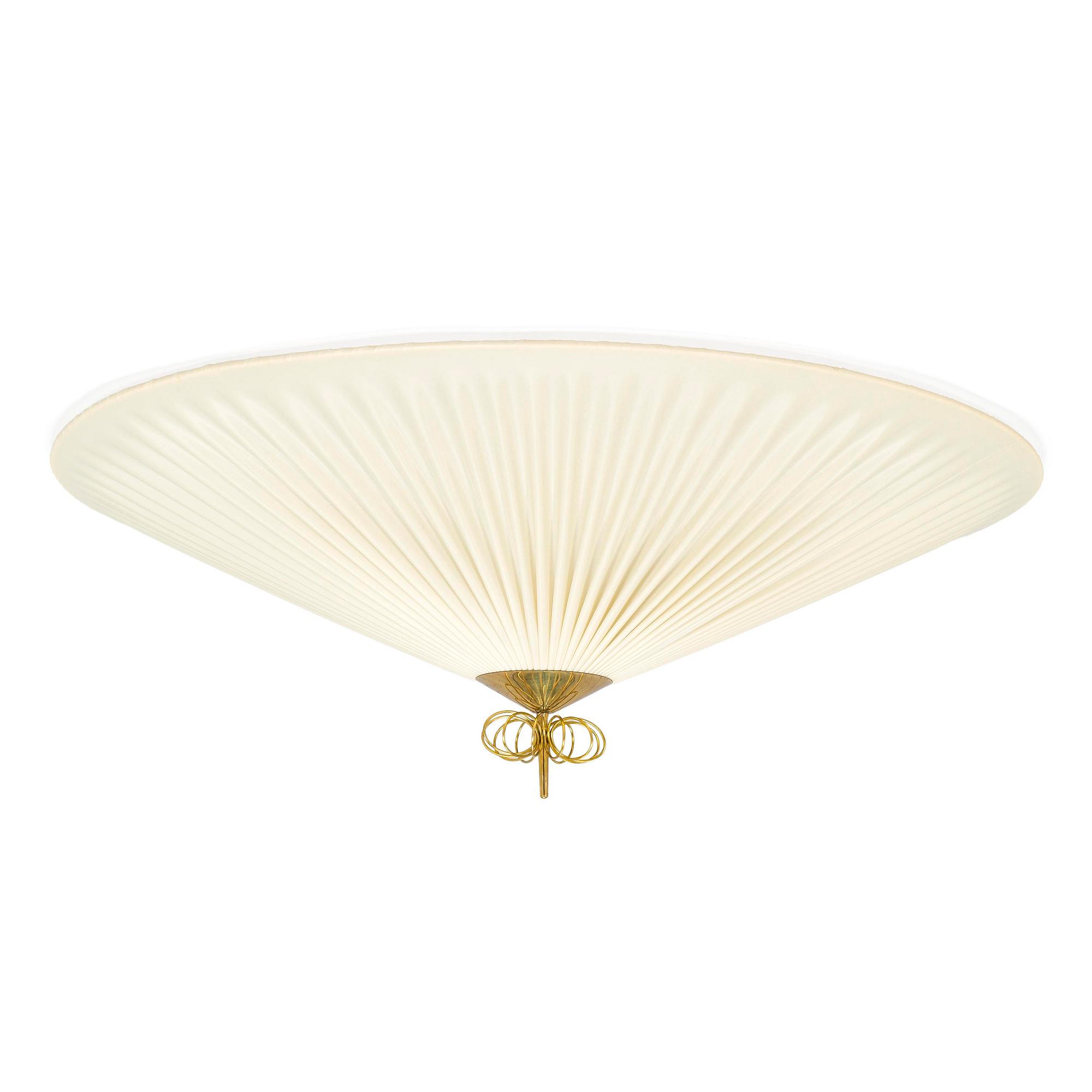 Paavo Tynell, a flush mount model "1076/80220", Idman, Finland, mid-20th century.