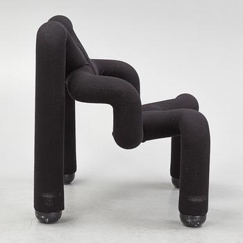 Terje Ekstrøm, armchair, "Ekstrem", Stokke Fabrikker, Norway, late 20th century.