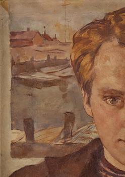 Lotte Laserstein, Porträtt av Bo-Göran Sleman.