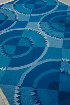 Ingrid Dessau, matto, flat weave, ca 336,5-338 x 223-227 cm, unsigned, Sweden the 1950's-1960's.