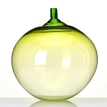 Ingeborg Lundin, vas, "Äpplet", Orrefors.