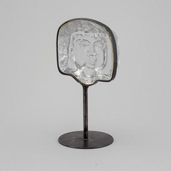ERIK HÖGLUND, Skulptur, Glas, osignerad.