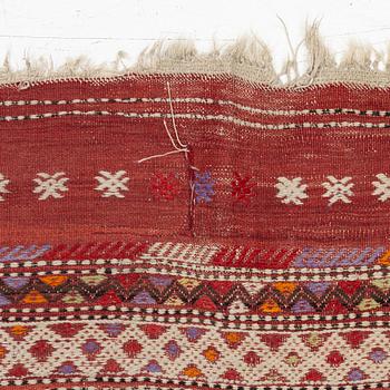 A flat weave textile, Anatolia, c. 222 x 165 cm.