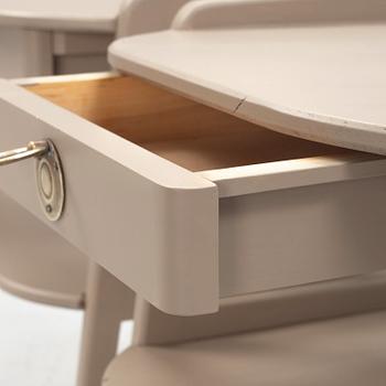 Sängbord, ett par, 1900-talets andra hälft.