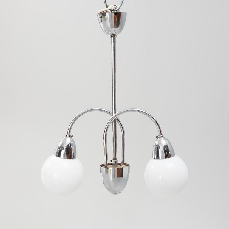 A ceiling light, 1930's.