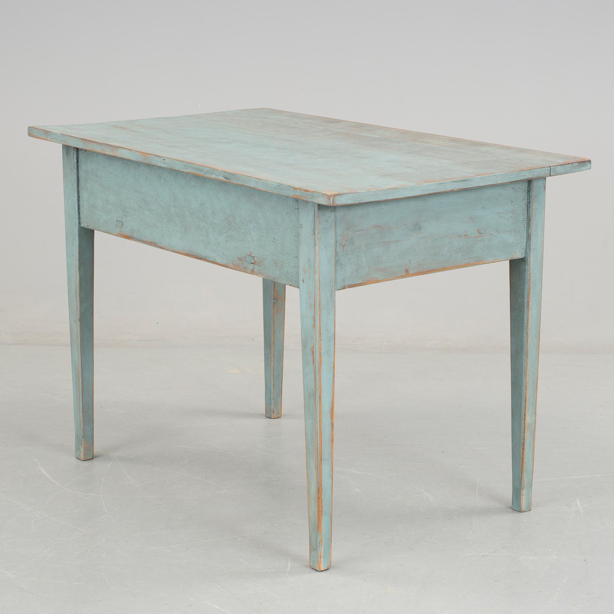 SKRIVBORD, allmoge, 1800-talets första hälft.