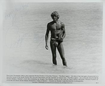 PARTI AUTOGRAFER, 17 st, bla Jerry Lewis, Liza Minelli och Kirk Douglas.