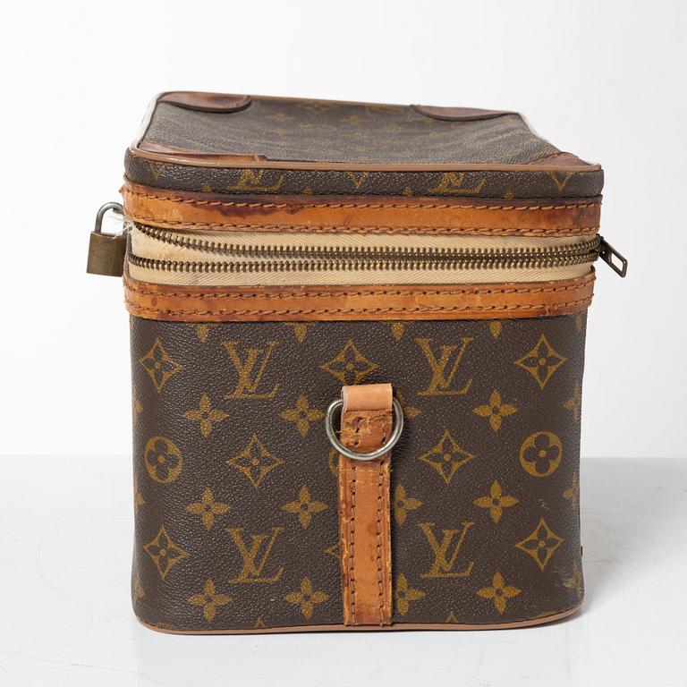 Louis Vuitton, Beauty box/ Vanity case, vintage.
