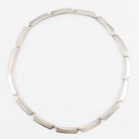 Bent Knudsen, a sterling silver necklace, Hans Hansen, Georg Jensen, Denmark.