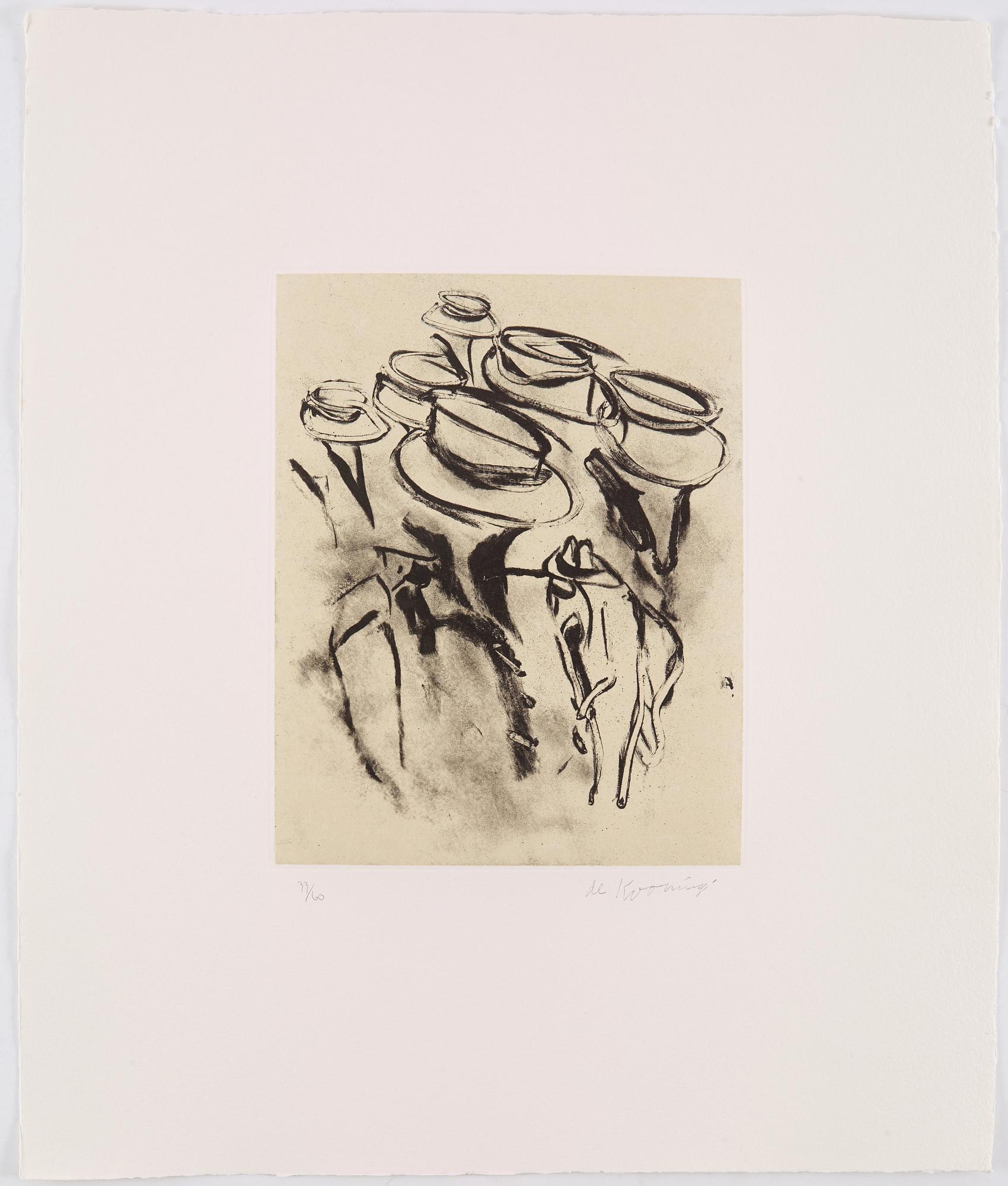 Willem de Kooning, "Seventeen Lithographs for Frank O'Hara".