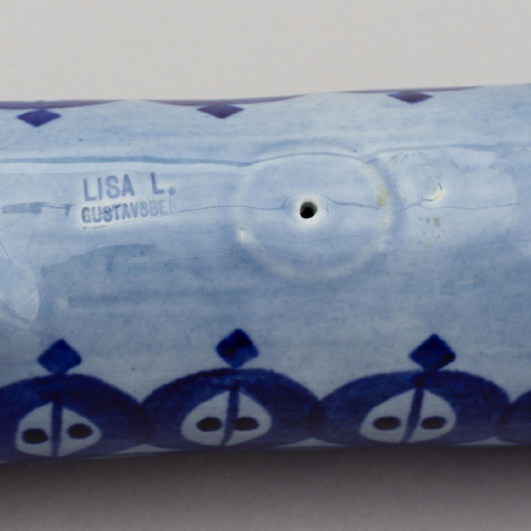 Lisa Larson, a stoneware candle holder from Gustavsberg.